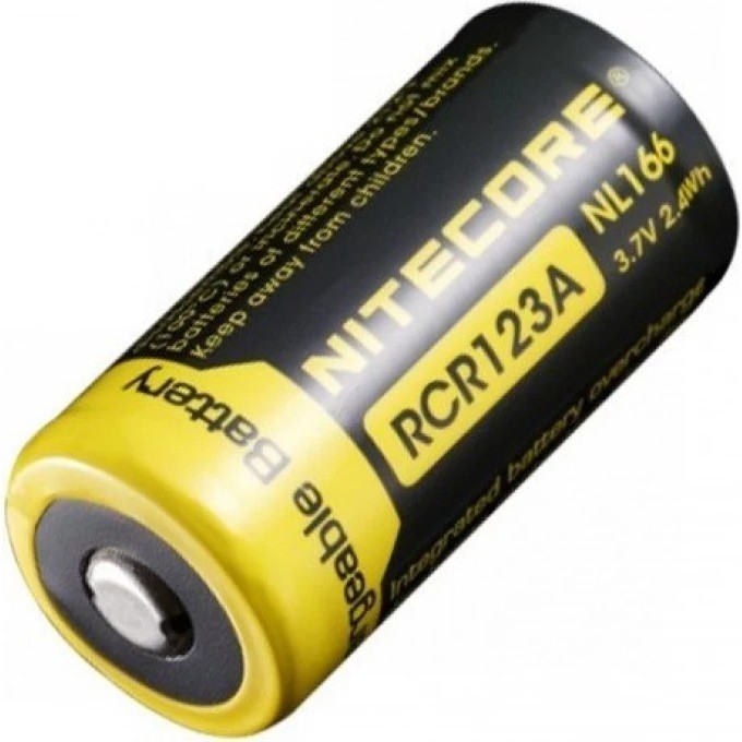 Аккумулятор NITECORE NL166 RCR123/16340 Li-ion 650 мА·ч 9971